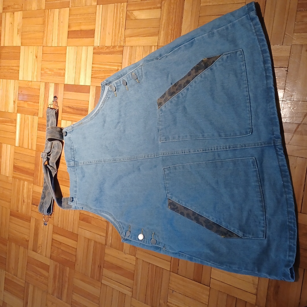 Denim overalls jumper shein